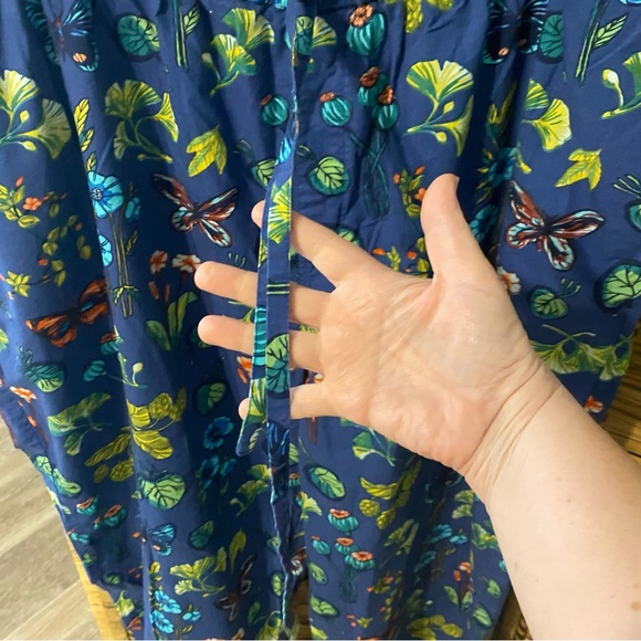 Printfresh Blue Floral Pajama Pants - Picture 5 of 9